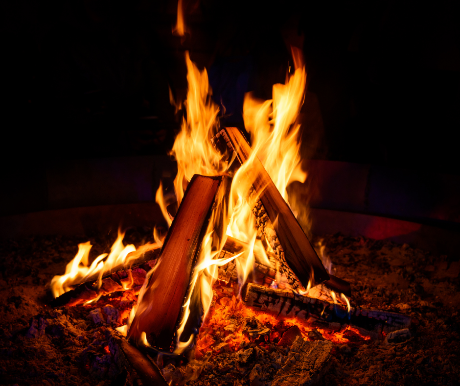 image of campfire